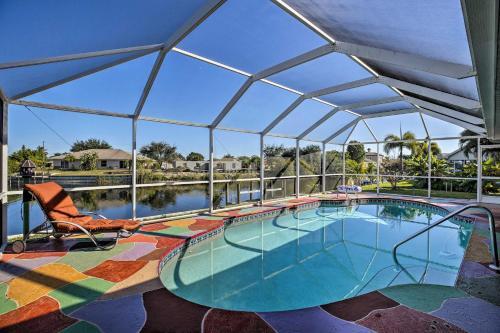 Luxury Cape Coral Home With Pool And Canal Views