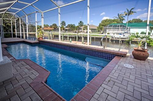 Cape Coral Canalfront Home With Pool, Lanai And Dock!
