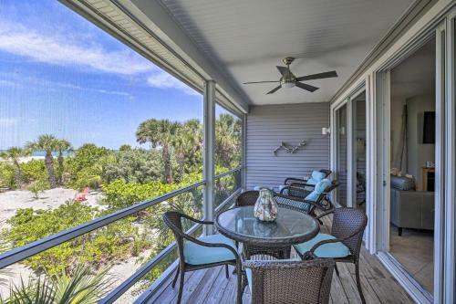 Apartamento Beachfront Upper Captiva Condo With Sunset View!