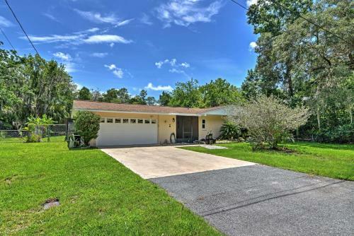 Waterfront Crystal River Hideaway With Private Dock!