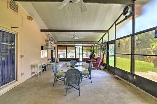 Waterfront Crystal River Hideaway With Private Dock!