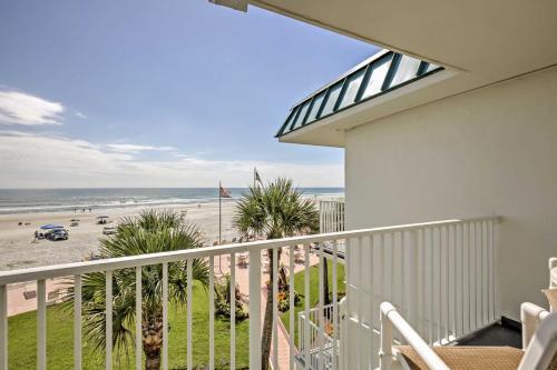 Apartamento Daytona Beach Studio With Oceanfront Balcony And Pool!