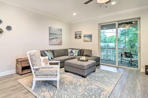 Airy Coastal Casa On Park 6mi To Honeymoon Isle!