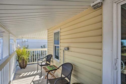 Apartamento Old School Fernandina Beach Duplex With Ocean View!
