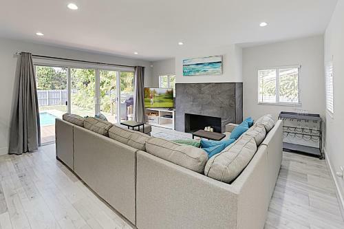 New Listing! Luxe Retreat With Pool In Lush Backyard Home
