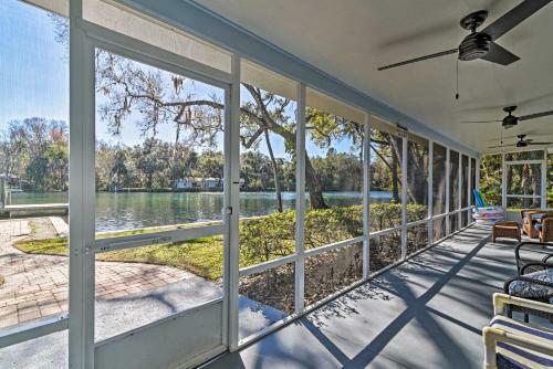 Riverfront Home With Dock - 1 Mi To Homosassa St Park