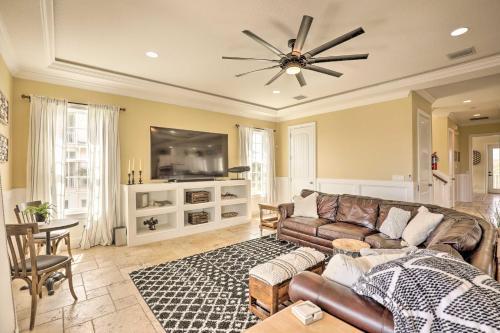 Spacious Palm Coast Oasis - Steps To Beach!