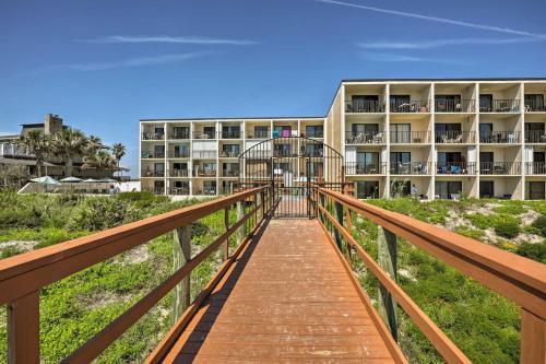 Apartamento Oceanfront St Augustine Condo With Pool-walk To Beach