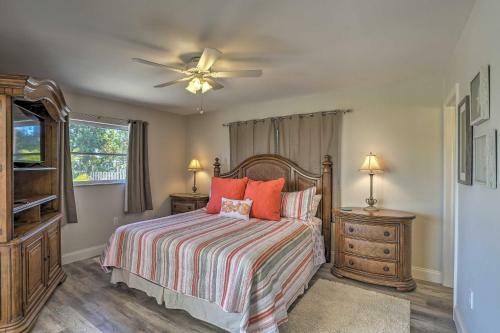 Updated St James City Home On Canal With Pool And Dock