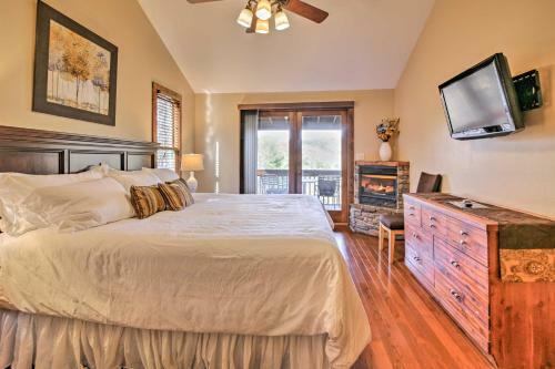 Deer Park Cabin! Blue Ridge Home With Hot Tub And Views