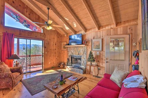 Frog Leap Hiawassee Cabin With Blue Ridge Mtn Views