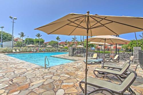 Tropical Kailua Kona Townhome - Walk To Coast!