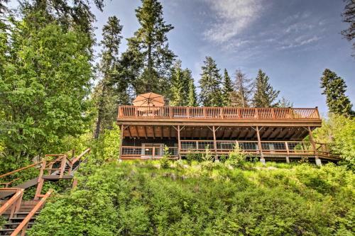 Hillside Home With Dock, 10 Min To Coeur Dalene