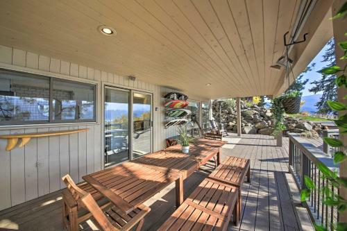 Apartamento Waterfront Lake Studio With Deck And Beach Access!
