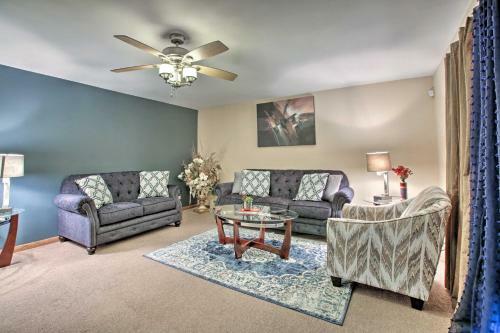 Quiet Home With Patio, Smart Tvs 30 Mi To Dwtn Chi!