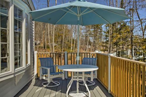 Apartamento Peaceful Waterfront Apt With Deck, 22 Mi To Portland!