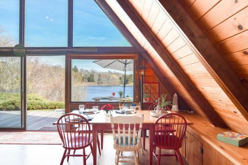 544 Dream Waterfront A Frame In East Orleans With Direct Water Access And Private Yard True Cape Cod Oasis