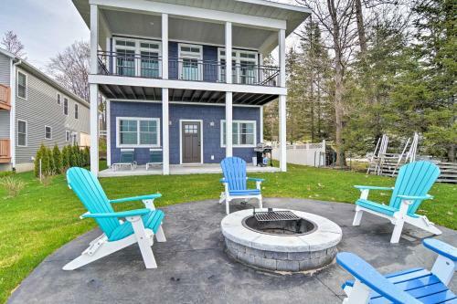 Lakefront Cadillac Home With Dock - Mins To Hiking