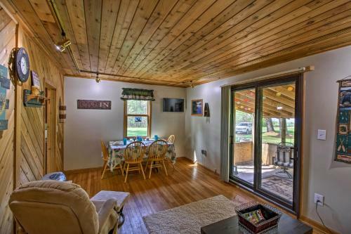 Rustic Cloquet Home With 3-season Porch And Fire Pit
