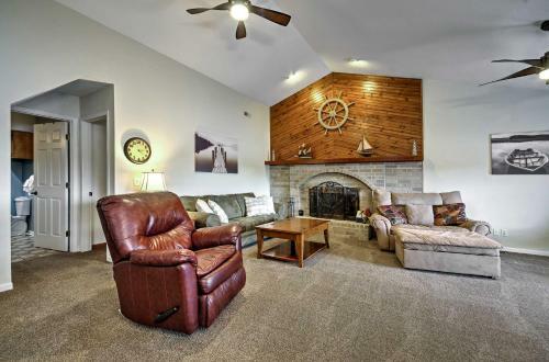 Lakefront Sunrise Beach Home With Dock And Water Slide!
