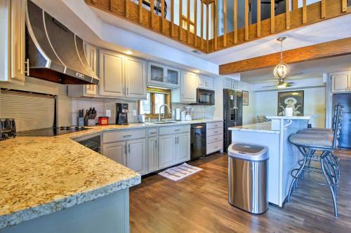 Waterfront Sunrise Beach Home With Hot Tub And Dock