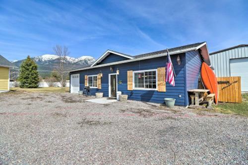 Home With Rocky Mtn View 14 Mi To Flathead Lake