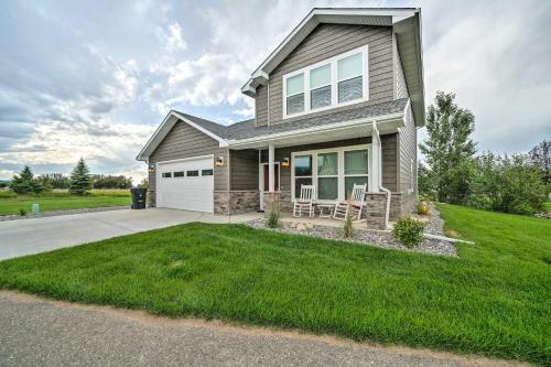 Modern Home On Golf Course With Game Room And Fireplace