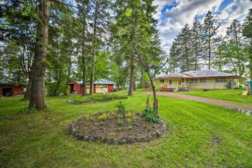 Flathead Lake House With Private Beach And Boat Dock!