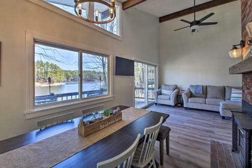 Dreamy Lakefront Getaway With Beach And Hot Tub