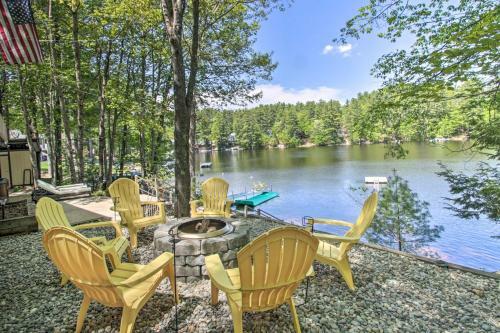 Dreamy Lakefront Getaway With Beach And Hot Tub