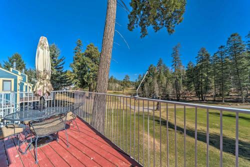Cloudcroft Townhome With Deck, 1 Mi To Burro Ave