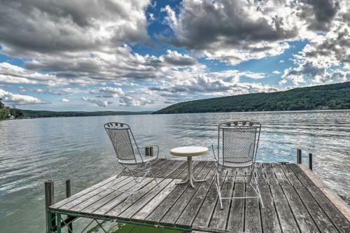 Apartamento Lakefront Keuka Lake Apt With Seasonal Dock Access!