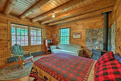 Stellar Wilmington House On 20 Wooded Adk Acres!