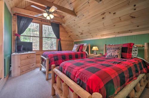 Beech Mountain Cabin W/ 180� Views - Near Hiking!