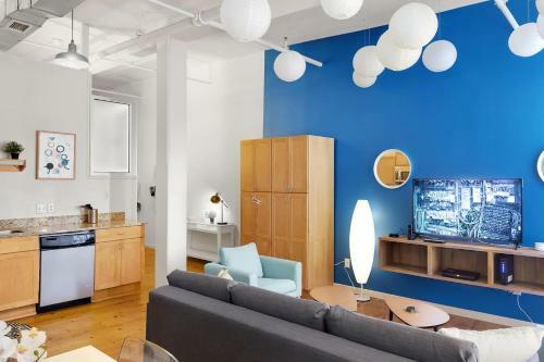 Apartamento 2br Hip Downtown Apt + Apple Tv + Wifi + Gym