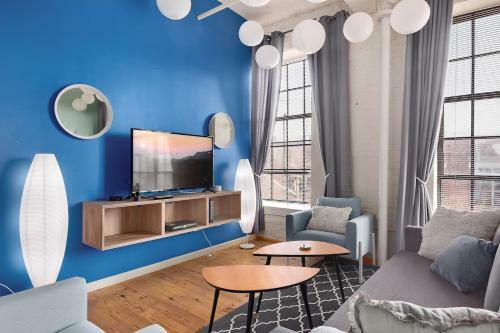 Apartamento 2br Hip Downtown Apt + Apple Tv + Wifi + Gym