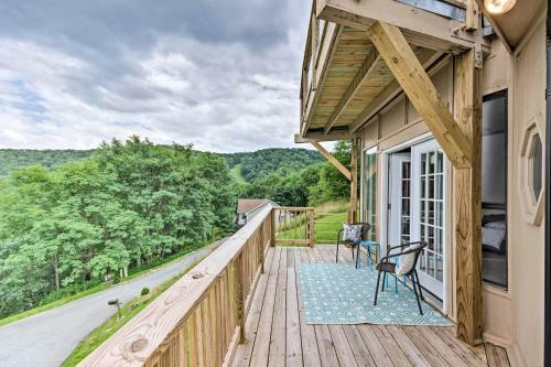 Cozy North Carolina Rondette With Mountain Views!
