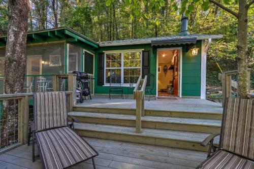 Updated Tryon Cabin On Pacolet River With Grill!