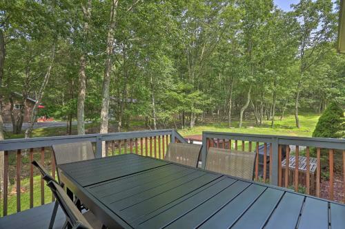 Poconos Home With Game Room, Fireplace, Deck And Hot Tub!
