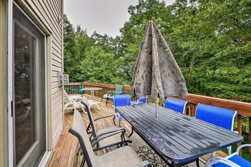 Lake Harmony Home With Hot Tub, Deck And Game Room