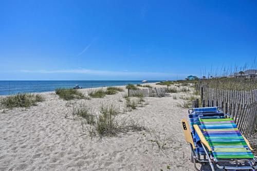 Beachfront Edisto Island Townhome With Screened Porch