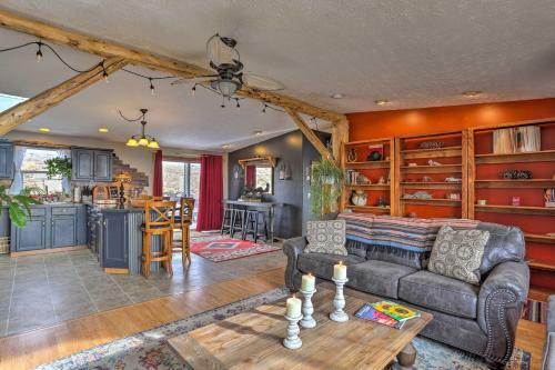 Cozy Black Hills Home With 13 Acres, Deck And View