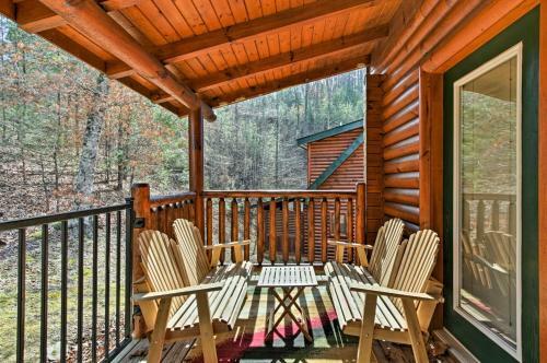 Log Cabin, 6 Mi To Great Smoky Mountains Parkway!