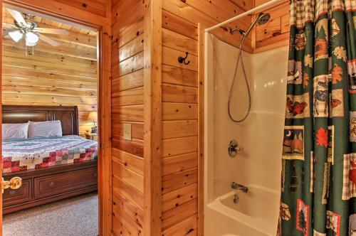 Rustic Sevierville Cabin With Spacious Porch And Views!