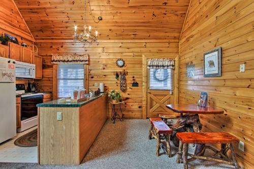 Rustic Sevierville Cabin With Spacious Porch And Views!