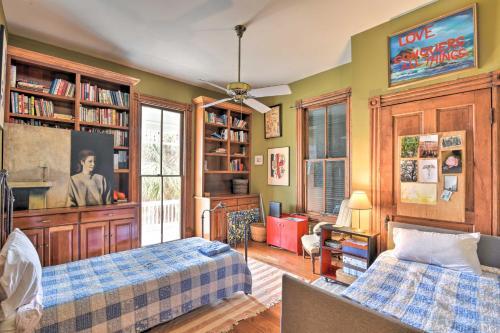 Historic Home In Walkable Area, 1 Mi To Beach