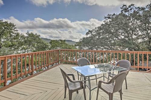 Waterfront Lakehills Home With Pvt Dock And Lake Views
