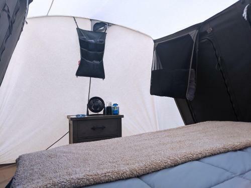 Funstays Glamping Setup Tent In Rv Park #3 Ok-t3
