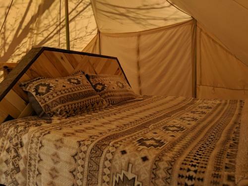 Funstays Glamping Setup Tent In Rv Park #6 Ok-t6