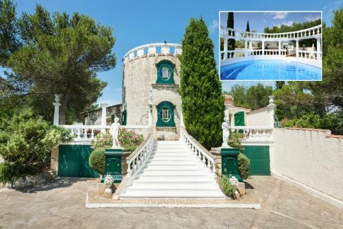Beaucaire Villa Sleeps 15 Pool Wifi